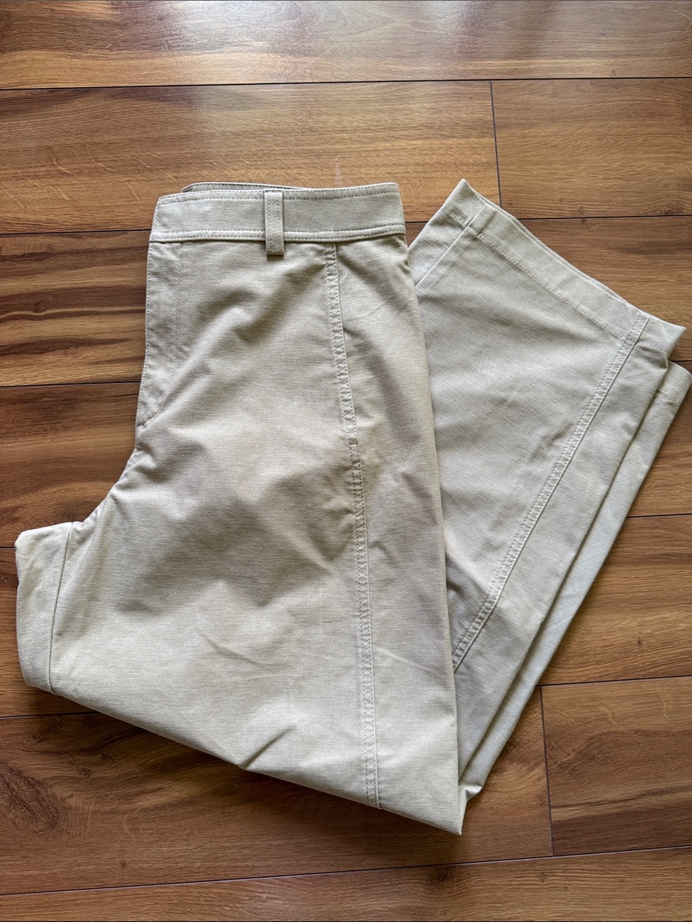Uniqlo Caramel Jersey Barrel Pants XL